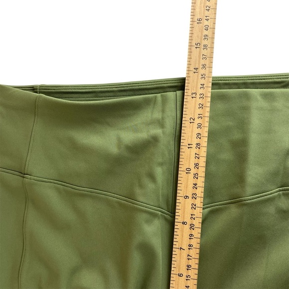 NWT BANDIER LeOre Andria Leggings 2X Olive Green High Waist Plus Size Activewear - Picture 9 of 12
